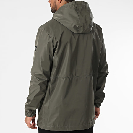 Teddy Smith - Chaqueta Con Capucha Jimbo Verde Caqui