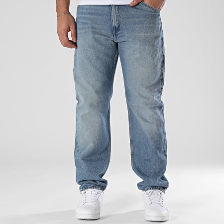 Teddy Smith - Carpenter Used Regular Jeans 10116965D Blue Denim
