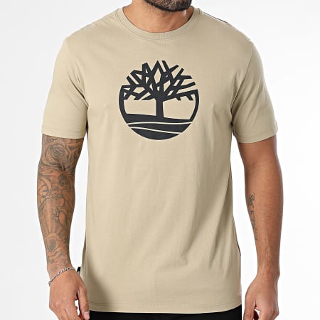 Timberland - Tee Shirt Tree Logo A2C2R Beige