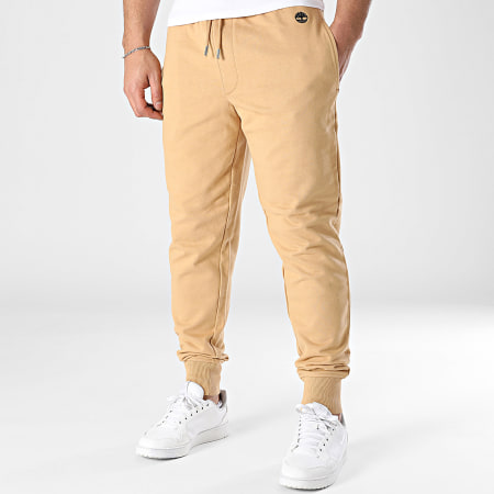 Timberland Pantaloni da jogging in tela A5V5Q Cammello chiaro