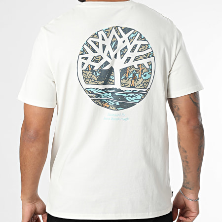 Timberland - Tee Shirt Illustrated Tree Logo A6DG5 Beige Clair