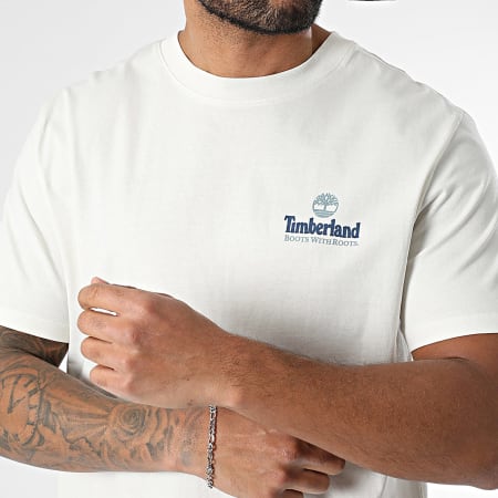 Timberland - Tee Shirt Illustrated Tree Logo A6DG5 Beige Clair