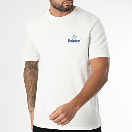 Timberland - Tee Shirt Illustrated Tree Logo A6DG5 Beige Clair