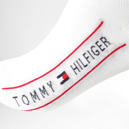 Tommy Hilfiger - Lot De 2 Paires De Chaussettes 2933 Blanc Bleu Marine