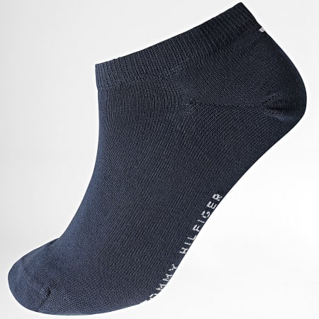 Tommy Hilfiger - Lot De 2 Paires De Chaussettes 2933 Blanc Bleu Marine