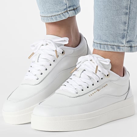 Tommy Hilfiger - Baskets Femme Modern Court Sneaker 8800 White