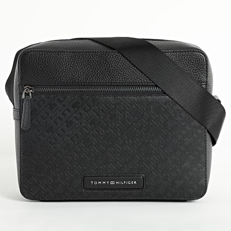 Tommy Hilfiger - Sacoche Monogram Mini Messenger 3211 Noir