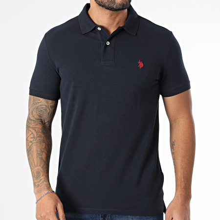 Classic Series - Polo Manches Courtes US197001 Bleu Marine