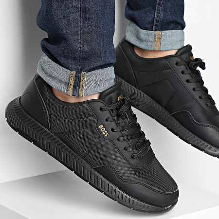 BOSS - Sneakers Titanium Runner 50536481 Black - Ryses