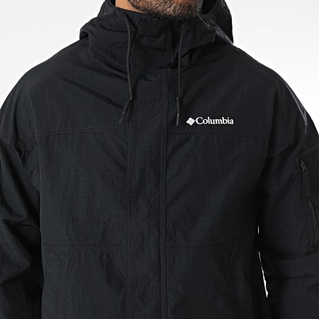Columbia - Coupe-Vent Zippé Capuche Challenger 2071553 Noir
