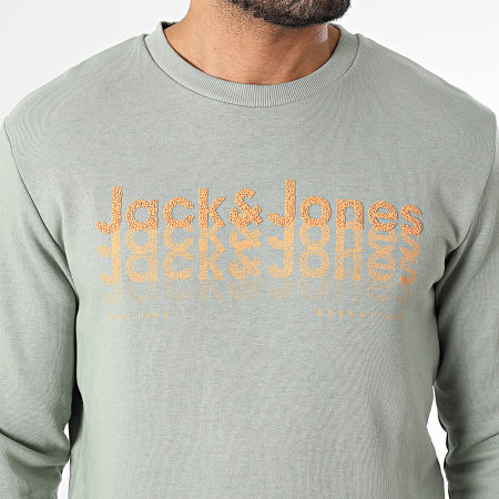 Jack And Jones - Sweat Crewneck Tex Vert Clair