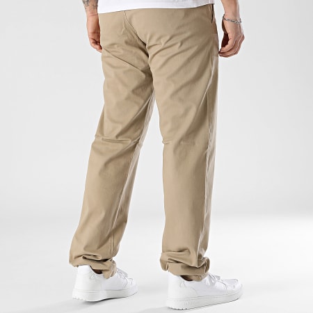 JJREBEL - Pantalon Chino Relaxed Fit Kenni Sharp Camel