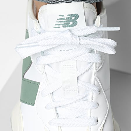 New Balance - Baskets 327 U327SKC White Army Green
