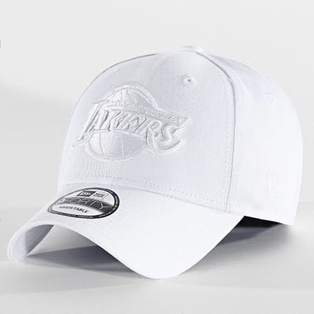 New Era - Gorra Los Angeles Lakers 9Forty Essential 60471483 Blanca
