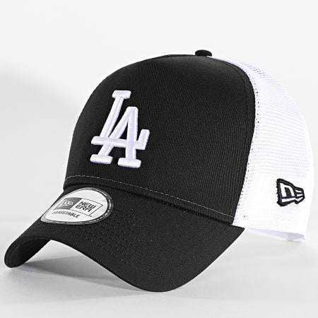 New Era - Casquette Trucker Clean LA 11405498 Noir Blanc
