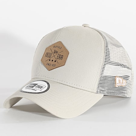 New Era - Casquette Trucker Heritage Patch 9Forty 12523899 Beige