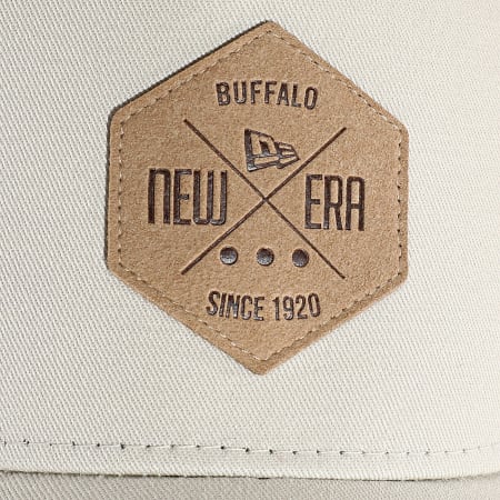 New Era - Casquette Trucker Heritage Patch 9Forty 12523899 Beige