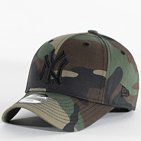 New Era - Casquette Enfant League Essential NY 12053098 Vert Kaki Marron Camouflage