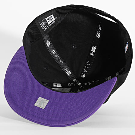 New Era - Casquette Snapback NBA 9Fifty LA Lakers 12122724 Noir Violet