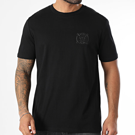 One Piece - Tee Shirt Oversize Large Badge Logo Noir
