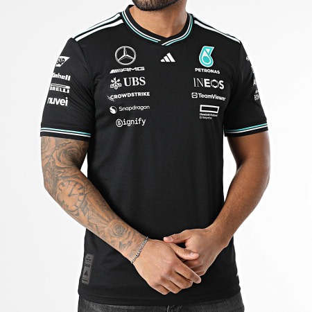 Adidas Sportswear - Tee Shirt A Bandes AMG Mercedes JY2607 Noir
