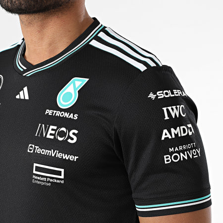 Adidas Sportswear - Tee Shirt A Bandes AMG Mercedes JY2607 Noir