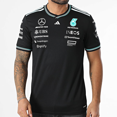 Adidas Sportswear - Tee Shirt A Bandes AMG Mercedes JY2607 Noir