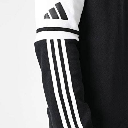 Adidas Sportswear - Sweat Capuche SQ25 JE2776 Noir Blanc