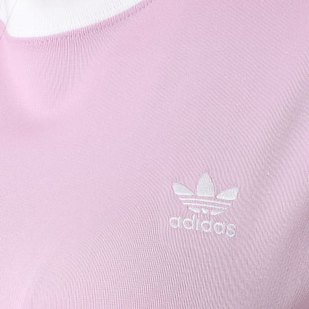 Adidas Originals - Tee Shirt Femme 3 Stripes JD3441 Lilas