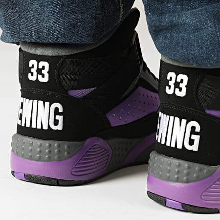 Ewing Athletics - Zapatillas Ewing Focus OG 1BM02604 Negro Castklerock Púrpura