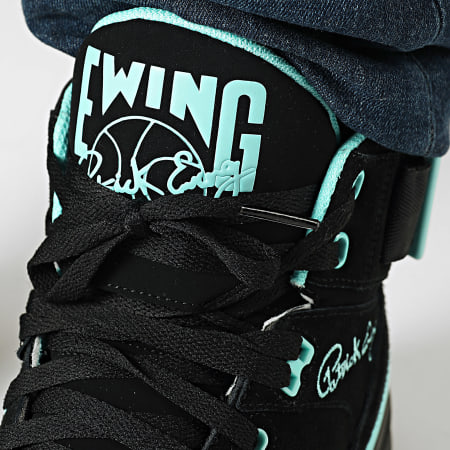 Ewing Athletics - Zapatillas Ewing 33 Hi 1BM02607 Black Aqua Splash