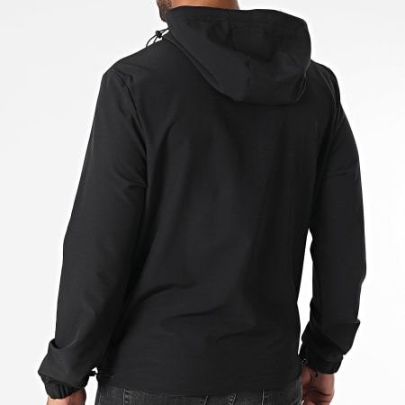 Helvetica - Veste Zippée Capuche Havane Noir