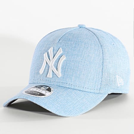 New Era - Gorra Cotton Weave 9Forty NY 60641011 Light Blue Heather
