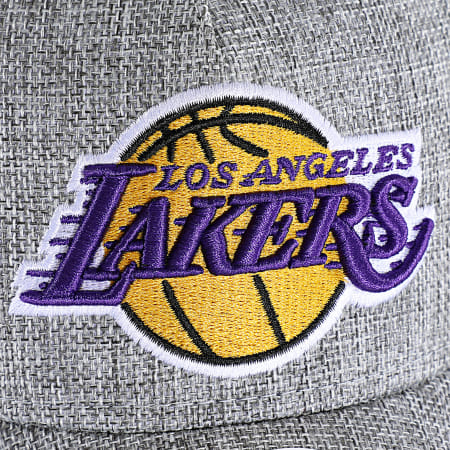 New Era - Tejido de algodón 9Forty LA Cap 60641015 Gris brezo