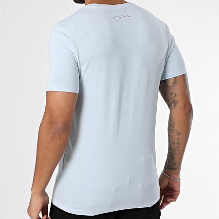 Teddy Smith - V-neck T-shirt Tawax 11016800D Light Blue