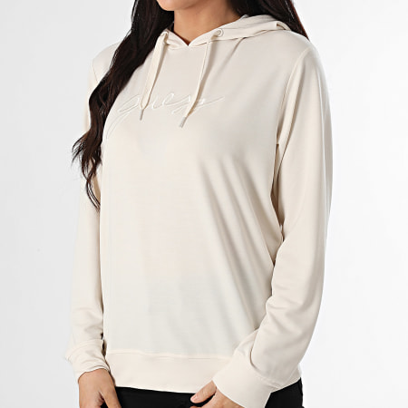 Guess - Sweat Capuche Femme O5GQ00-KCQ72 Beige