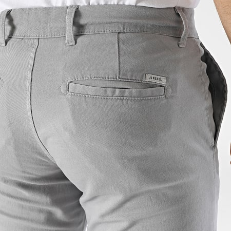 JJ Rebel - Pantalon Chino Slim Michael Gris