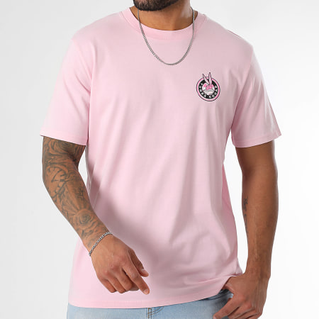 Looney Tunes - Camiseta oversize Pink Bugs Badge