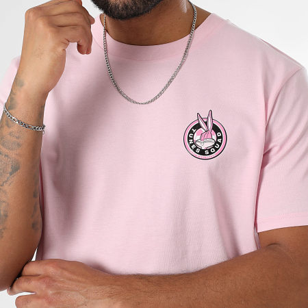 Looney Tunes - Camiseta oversize Pink Bugs Badge