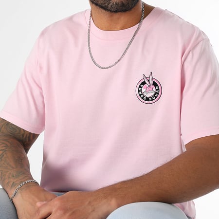 Looney Tunes - Camiseta oversize Pink Bugs Badge