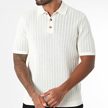 Only And Sons - Polo Manches Courtes Moon Beige