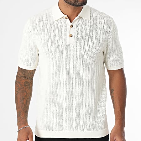 Only And Sons - Polo Manches Courtes Moon Beige