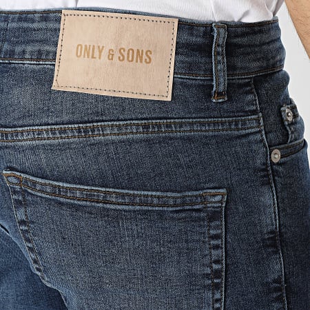 Only And Sons - Jean Slim Loom Bleu Denim