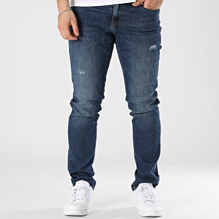 Only And Sons - Jean Slim Loom Bleu Denim