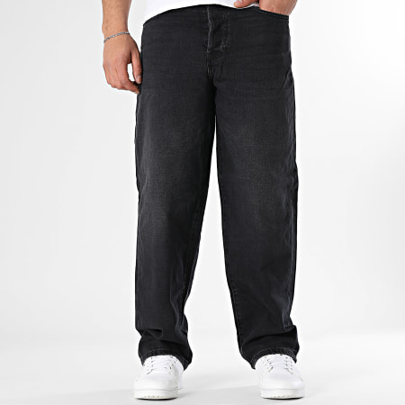 Only And Sons - Jean Loose Fit Fade Noir