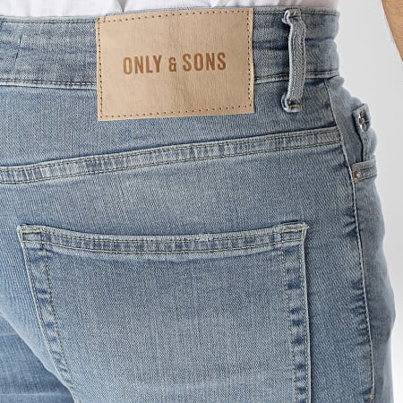 Only And Sons - Jean Slim Loom Bleu Denim