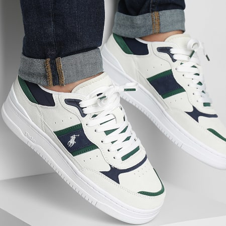 Polo Ralph Lauren - Baskets Masters Court Bianco Multi