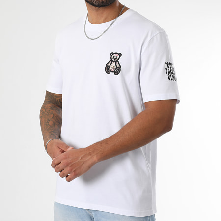 Teddy Yacht Club - Tee Shirt Oversize Large Art Series Small Travis White