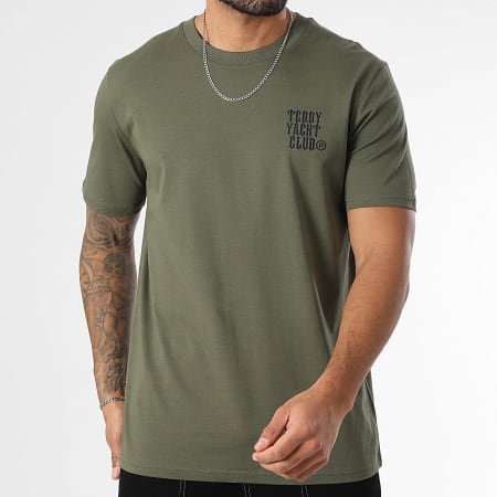 Teddy Yacht Club - Tee Shirt Oversize Large Art Series Tarvis Caqui Verde
