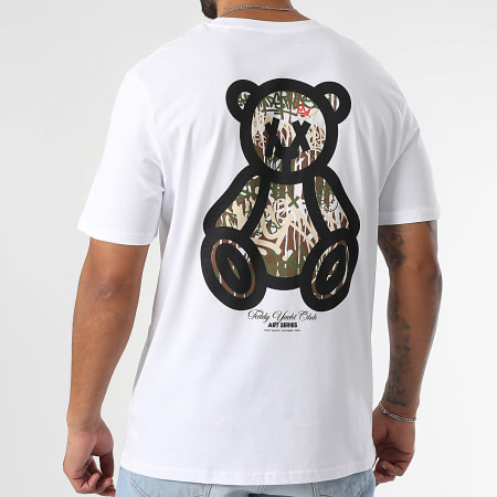Teddy Yacht Club - Tee Shirt Oversize Large Art Series Tarvis Caqui Blanco